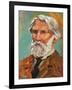 Portrait of Ivan Sergeyevich Turgenev (Orel, 1818-Bougival, 1883), Russian Writer-null-Framed Giclee Print