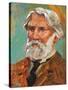 Portrait of Ivan Sergeyevich Turgenev (Orel, 1818-Bougival, 1883), Russian Writer-null-Stretched Canvas