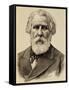 Portrait of Ivan Sergeyevich Turgenev-null-Framed Stretched Canvas