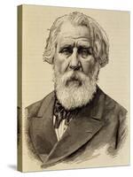 Portrait of Ivan Sergeyevich Turgenev-null-Stretched Canvas