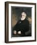 Portrait of Ivan Sergueievich Turgenev-Ilya Yefimovich Repin-Framed Art Print