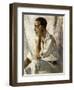 Portrait of J.A. Gandarillas, 1922-Christopher Wood-Framed Giclee Print