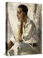 Portrait of J.A. Gandarillas-Christopher Wood-Stretched Canvas