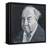 Portrait of J.B. Priestley, illustration for 'The Listener', 1970s-Barry Fantoni-Framed Stretched Canvas