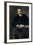 Portrait of Jacinto Octavio Picón, 1903, Spanish School-Jose Villegas cordero-Framed Giclee Print