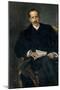 Portrait of Jacinto Octavio Picón, 1903, Spanish School-Jose Villegas cordero-Mounted Giclee Print