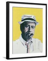 Portrait of Jack Lemmon, Illustration for 'The Daily Mirror Colour Supplement', 1964-Barry Fantoni-Framed Giclee Print