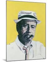 Portrait of Jack Lemmon, Illustration for 'The Daily Mirror Colour Supplement', 1964-Barry Fantoni-Mounted Giclee Print