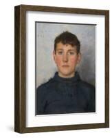 Portrait of Jack Rolling, 1888-Henry Scott Tuke-Framed Giclee Print