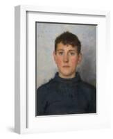 Portrait of Jack Rolling, 1888-Henry Scott Tuke-Framed Giclee Print