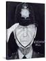 Portrait of Jack Warner as Dixon of Dock Green, Illustration for 'The Listener', 1970s-Barry Fantoni-Stretched Canvas