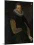 Portrait of Jacob Cornelisz Banjaert-Cornelis Ketel-Mounted Art Print