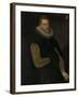 Portrait of Jacob Cornelisz Banjaert-Cornelis Ketel-Framed Art Print