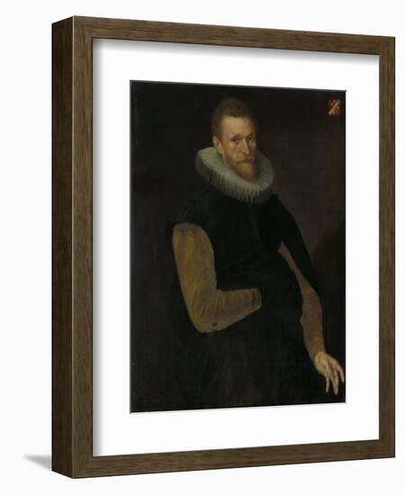 Portrait of Jacob Cornelisz Banjaert-Cornelis Ketel-Framed Art Print