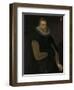 Portrait of Jacob Cornelisz Banjaert-Cornelis Ketel-Framed Art Print