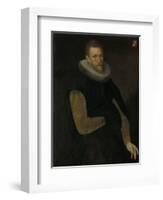 Portrait of Jacob Cornelisz Banjaert-Cornelis Ketel-Framed Art Print