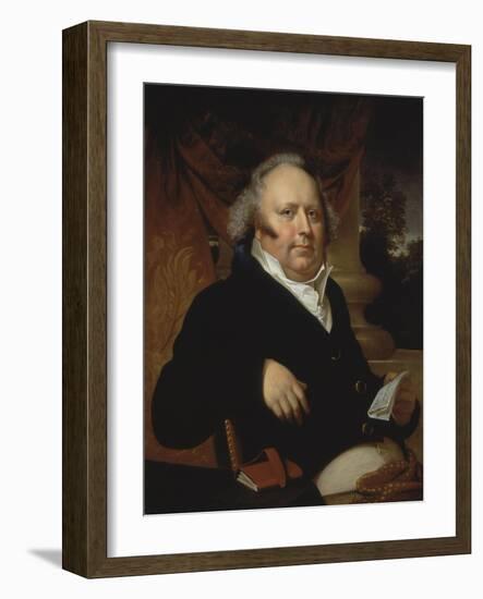 Portrait of Jacob Gerard Koch, c.1817-Rembrandt Peale-Framed Giclee Print