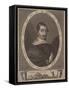 Portrait of Jacob Judah Leon (1602-167)-Salom Italia-Framed Stretched Canvas