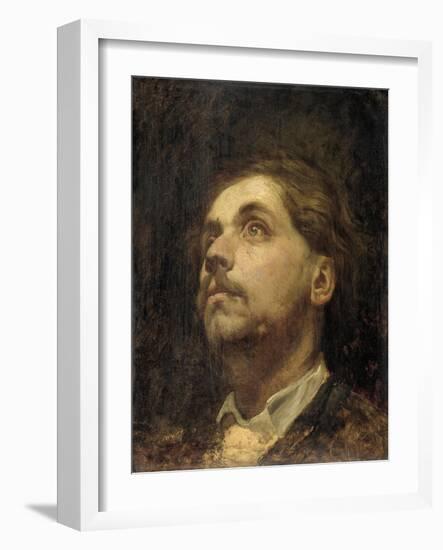 Portrait of Jacob Maris-Matthijs Maris-Framed Art Print