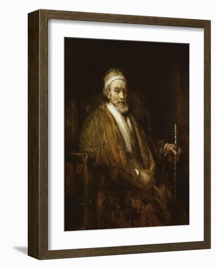 Portrait of Jacob Trip-Rembrandt van Rijn-Framed Giclee Print