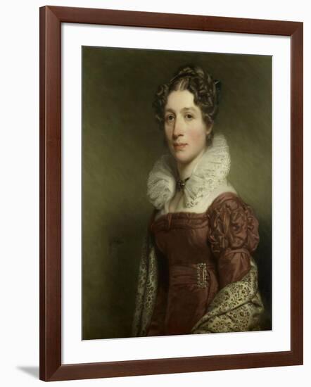 Portrait of Jacoba Vetter, C. 1816-37 of Dutch Woman-Charles Howard Hodges-Framed Art Print