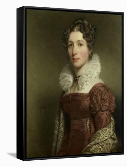Portrait of Jacoba Vetter, C. 1816-37 of Dutch Woman-Charles Howard Hodges-Framed Stretched Canvas