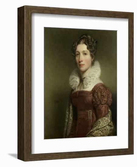 Portrait of Jacoba Vetter, C. 1816-37 of Dutch Woman-Charles Howard Hodges-Framed Art Print