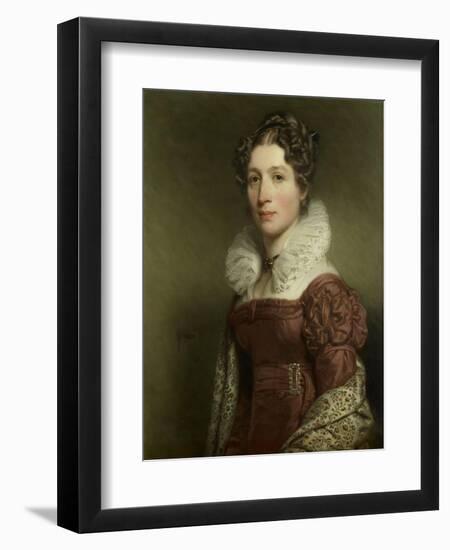 Portrait of Jacoba Vetter, C. 1816-37 of Dutch Woman-Charles Howard Hodges-Framed Art Print