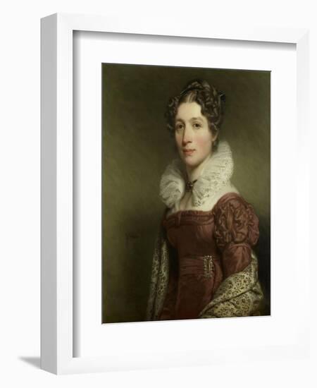 Portrait of Jacoba Vetter, C. 1816-37 of Dutch Woman-Charles Howard Hodges-Framed Art Print