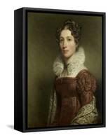 Portrait of Jacoba Vetter, Wife of Pieter Meijer Warnars, Bookseller in Amsterdam-Charles Howard Hodges-Framed Stretched Canvas