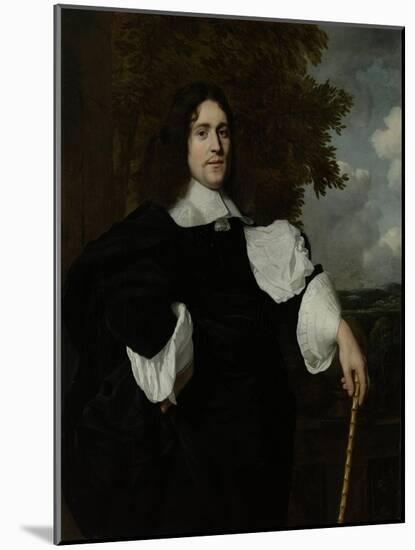 Portrait of Jacobus Trip, Weapons Dealer in Amsterdam and Dordrecht-Bartholomeus Van Der Helst-Mounted Art Print