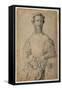 Portrait of Jacopo Pontormo-Agnolo Bronzino-Framed Stretched Canvas