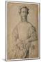 Portrait of Jacopo Pontormo-Agnolo Bronzino-Mounted Premium Giclee Print
