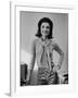 Portrait of Jacqueline Bouvier Kennedy Onassis-Alfred Eisenstaedt-Framed Premium Photographic Print