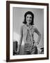 Portrait of Jacqueline Bouvier Kennedy Onassis-Alfred Eisenstaedt-Framed Premium Photographic Print