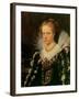 Portrait of Jacqueline Van Caestre, Wife of Jean-Charles De Cordes (Oil on Wood)-Peter Paul Rubens-Framed Giclee Print