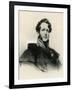 Portrait of Jacques Boucher De Crevecoeur De Perthes-null-Framed Giclee Print