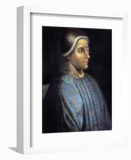 Portrait of Jacques Coeur, Treasurer of King Charles VII-null-Framed Giclee Print