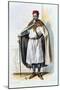 Portrait of Jacques De Molay Master of the Knights Templar-Roguer-Mounted Giclee Print