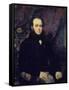 Portrait of Jacques Fromental Levy Dit Halevy, by Francois Gabriel Lepaulle-null-Framed Stretched Canvas