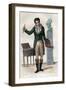 Portrait of Jacques Louis David (1748-1825), French painter-French School-Framed Giclee Print