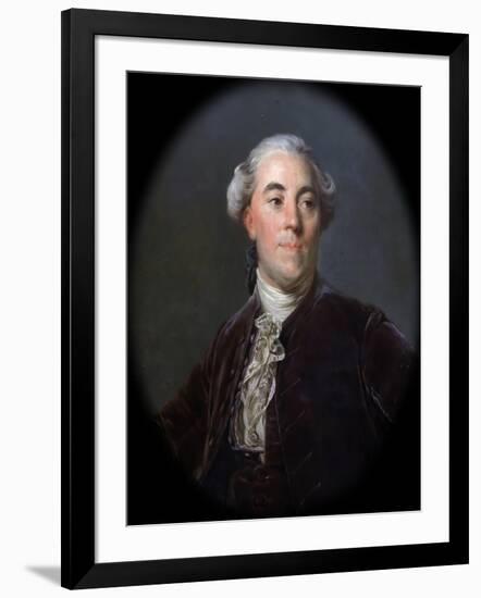 Portrait of Jacques Necker (1732-180)-Joseph-Siffred Duplessis-Framed Giclee Print