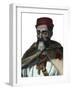 Portrait of Jacques of Molay (Molai) (1243-1314), Grand Master of the Knights Templar-French School-Framed Giclee Print