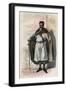 Portrait of Jacques of Molay (Molai) (1243-1314), Grand Master of the Knights Templar-French School-Framed Giclee Print