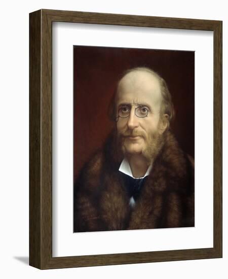 Portrait of Jacques Offenbach by Grunewald-null-Framed Giclee Print