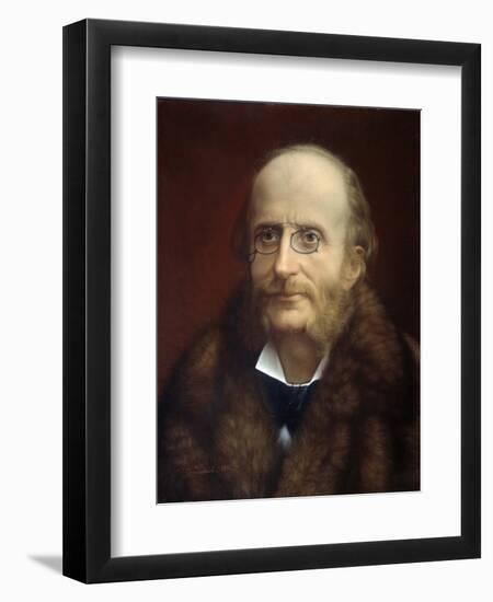 Portrait of Jacques Offenbach by Grunewald-null-Framed Giclee Print