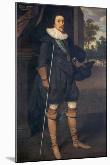 Portrait of James, 2nd Marquess of Hamilton (1589-1625)-Daniel Mytens-Mounted Giclee Print