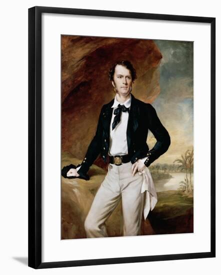 Portrait of James Brooke-null-Framed Giclee Print