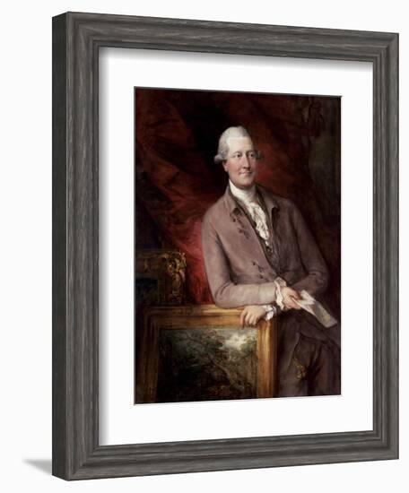 Portrait of James Christie (1730-1803), 1778-Thomas Gainsborough-Framed Giclee Print