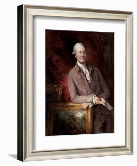 Portrait of James Christie (1730-1803), 1778-Thomas Gainsborough-Framed Giclee Print